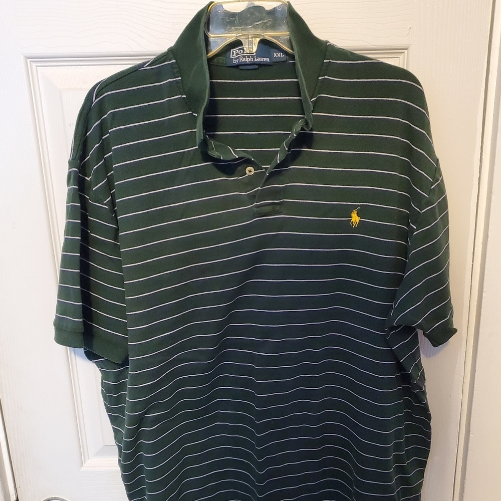 Ralph Lauren Green, 2 button polo